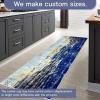 Custom Size Hallway Runner Rugs 3 ft x 74 ft, Washable Floor Carpet Runner with Non-Slip Rubber Backing, Hallway Entryway Kitchen Bedroom Bathroom Living Room Laundry Room Area Rug view 2