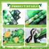 Moukeren St. Patrick's Day Banner Decorations Buffalo Plaid Jesus Cross Truck Backdrop St Patricks Shamrock Background for Wall Photography Photo Prop Booth Party Decor view 3