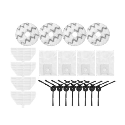 Vacuum Cleaner Accessories.Hepa Filter.Side Brush.Mop Cloth.Dust Bag.Compatible for Xiaomi SDJ06RM