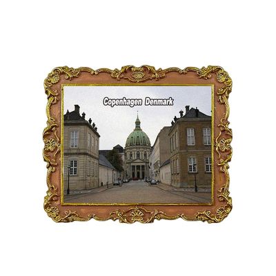 Copenhagen Denmark Refrigerator Magnet 3D Travel Souvenir Fridge Decoration Magnetic Sticker Craft Collection