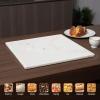 Adolif Marble Cutting Board, Large Marble Slab Pastry Board With Non-Slip Feet For Baking, Cheese, Charcuterie, Chocolate, 16x20 Inch view 4