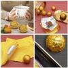 ABOOFAN 200pcs Foil Elegant Foil for Chocolate Packaging for Gifting and Personal Use Sugar Wraps for Chocolates and Sweets view 3