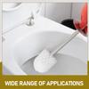 Healvian Toilet Brush Head Replacement 4 Pack 3.54 Inch White Round Brush Heads for Toilet Bowl Cleaning Bathroom Accessories view 3