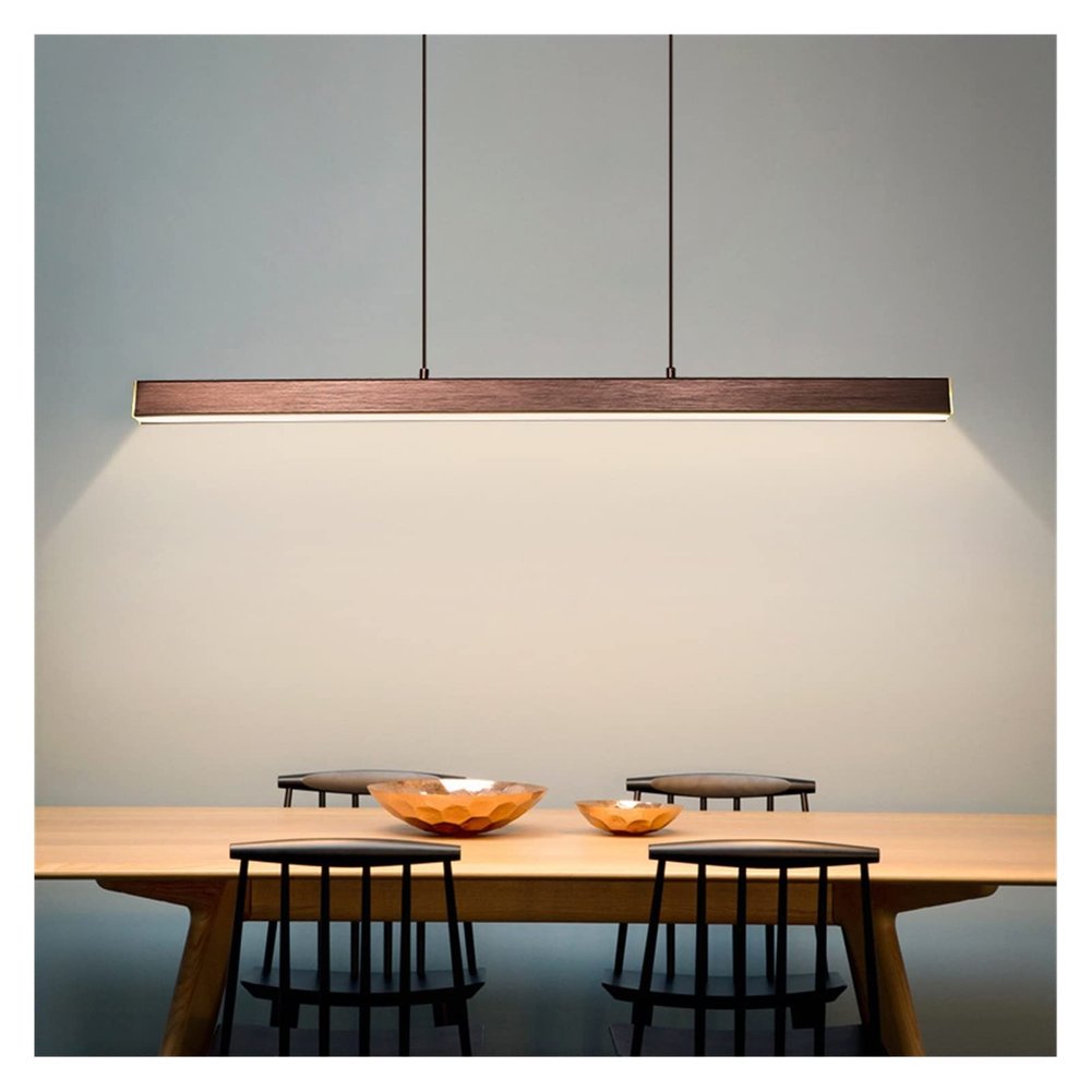 LED Modern Chandelier Lamp, Led Long Modern Pendant Light Simple Style Droplight Compatible with Dining Room Restaurant Decoration Long Hanging Lamp Lighting Fixture,Modern LED Chandelier ,pendant