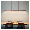 LED Modern Chandelier Lamp, Led Long Modern Pendant Light Simple Style Droplight Compatible with Dining Room Restaurant Decoration Long Hanging Lamp Lighting Fixture,Modern LED Chandelier ,pendant view 1