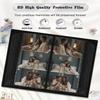 Ejblfe Photo Album 4x6,Linen Cover Slide-in Photo Album Book Can Holds 300 4x6 Photos with 50 Black Sheets for Family,Wedding,Baby and Holiday Pictures (Black) view 4