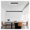 LED Modern Chandelier Lamp, Led Long Modern Pendant Light Simple Style Droplight Compatible with Dining Room Restaurant Decoration Long Hanging Lamp Lighting Fixture,Modern LED Chandelier ,pendant view 4