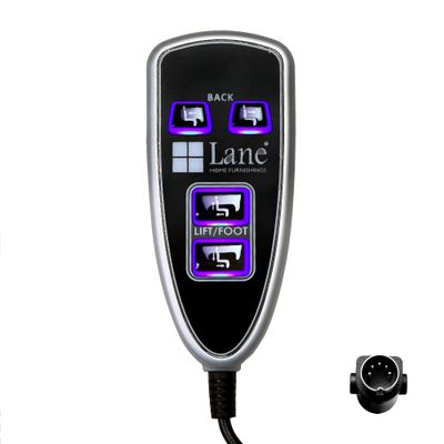 Uetmulik Power Recliner Lift Chair Raffel Systems 4 Button 5 Pin HC R2B 07 Remote Hand Control with Backlight Replacement