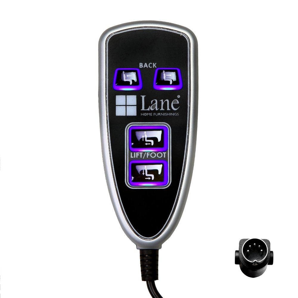 Uetmulik Power Recliner Lift Chair Raffel Systems 4 Button 5 Pin HC R2B 07 Remote Hand Control with Backlight Replacement