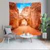 CORFOTO 59x39 Inch Utah Arches National Park Tapestry Wall Hanging Famous Sand Dune Arch Scenery Background for Kids Adults Bedroom Apartment Dining Room Decor Living Room Wall Hanging view 4