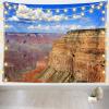 CORFOTO 180x117 Inch Grand Canyon Tapestry Beautiful Natural Scenery View of Grand Canyon in the State of Arizona, US Wall Hangings for Bedroom Aesthetic Living Room Dorm Wall Hanging Decor view 2