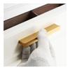Cabinet Handles,Bar pulls,Kitchen Drawer Pulls Furniture Cabinet Door Handle Aluminum Drawer Handles 0.08-1m Long Wardrobe Black/gold Cupboard Pulls Kitchen Bathroom Hardware Modern Hardware ( Color : view 4