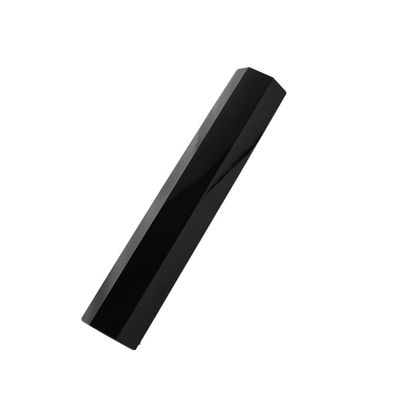 KatLin 1PC Natural Obsidian Hexagonal Crystal Column Craft Desktop Decorative Black Handicraft Ornaments Column Ornaments