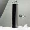 KatLin 1PC Natural Obsidian Hexagonal Crystal Column Craft Desktop Decorative Black Handicraft Ornaments Column Ornaments view 2