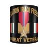 ARESU Oif Iraqi Freedom Combat Veteran Bronze Star Mug Coffee Mugs Ceramic Tea Cup Drinking Cup Coffee Cups For Men Women, White view 1