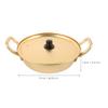 BESTOYARD 7.87 Inch Korean Ramen Pot Aluminum Noodle Cooker with Lid Heat-Resistant Mini Pan for Instant Soup Ramyun Cooking view 2
