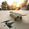 Gavigain Skateboard Bracket, Aluminum Mg Alloy Professional Skateboard Bracket,Skateboarding Accessories (Black), Gavigaingf7619yu2q view 2