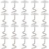 Upholstery Tacks & Bed Skirt Pins with Twist Design - No-Slip Fabric Holders for Furniture Upholstery, Sofa Covers, Headliners & Bedding Accessories view 2