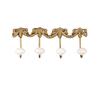 BOOMLATU Decorative Coat Rack Wall Mounted Key Hook,Brass Gold Wall Hooks Coat Hook for Scarf, Bag, Towel, Hat etc (Style E) view 1