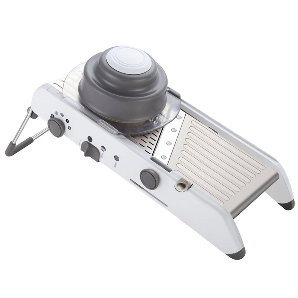 CARUTU Slicer for Kitchen, Cheese Grater, Handheld Vegetable Spiralizer, Multifunctional Spiralizer Veggie Slicer for Cooking
