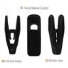 Hanger Clips for Velvet Hangers, 40 Pack Velvet Clips Strong Finger Clips Perfect for Pants, Black view 3