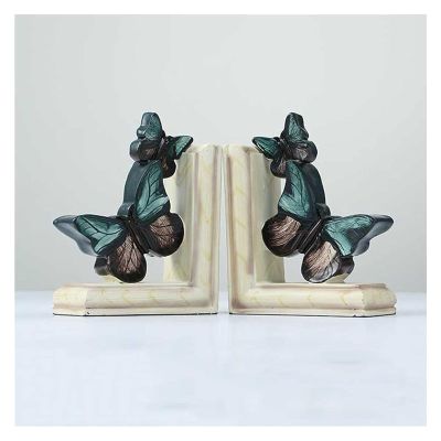 Book Ends Nonskid for Shelves for Heavy Books Book Shelf Holder Decorative Decorative (Color : 2) (3)