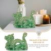 Cabilock Ceramic Dragon Figurine Chic Indoor Decor for Home Office Car Random Style Medium for Collectors view 3