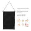 Gsycle 2PCS Wall Hanging Brooch Pin Display, Hanging Brooch Pin Organizer Brooch Display Wall Hanging Brooch Pin Display Stand(S-Black) view 3
