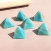 KatLin Natural Stone Amazonite Crystal Pyramid Energy Gemstone Reiki Tianhe Stone Pyramid Home Decoration Gifts Ornaments view 2