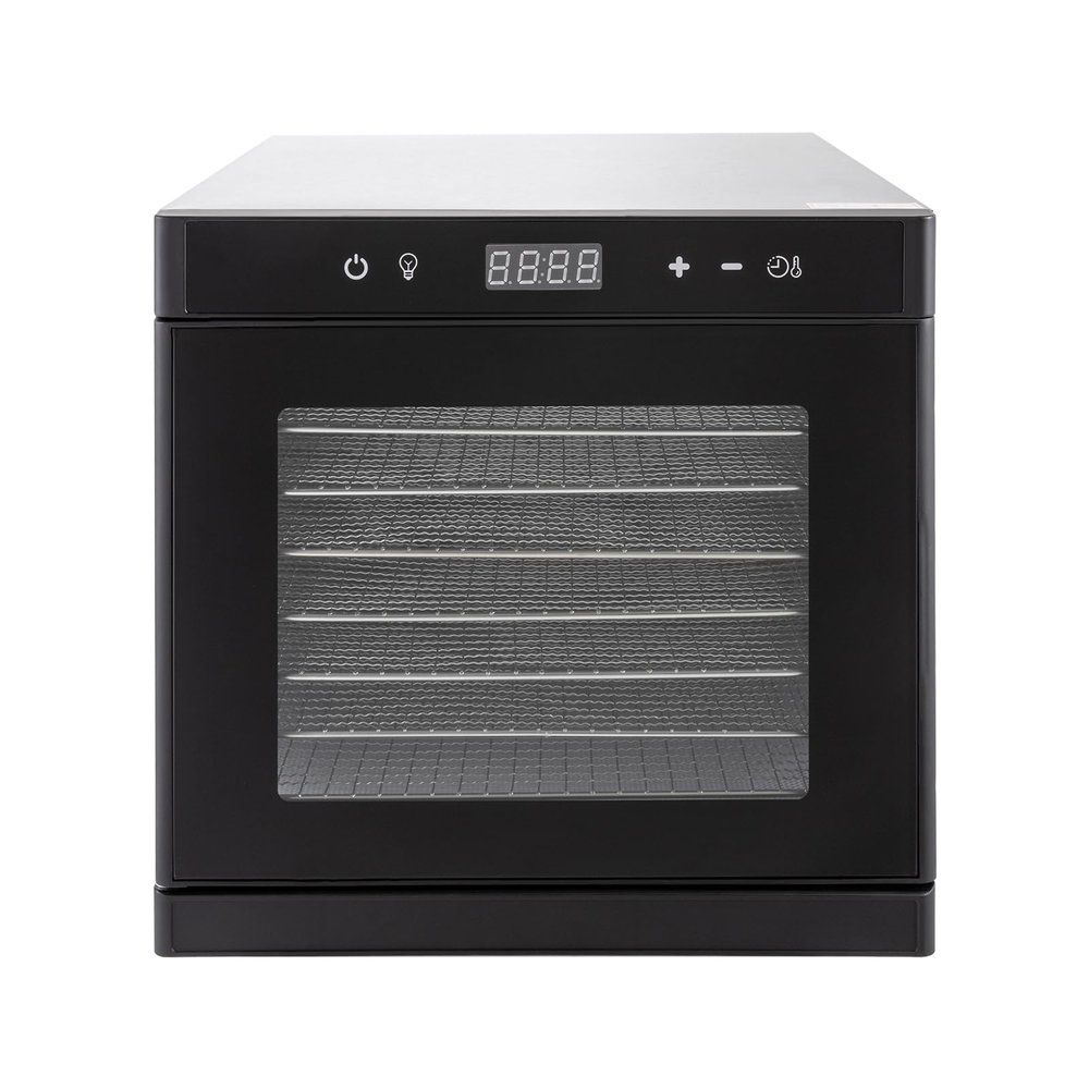 8 Trays Stainless Steel Food Dryer Machine, Dehydrated Dryer, Upgraded Dehydrators for Food and Jerky, 24H Timer, 167 F Temperature Control for Jerky, Fruit, Meat, Veggies