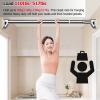 Adjustable Metal Closet Rod Tension Poles, Bathroom Verandahs Space Saving Clothes Hanger Rod, with No Drilling Holder, Hanging Shower Curtain Bar - Closet System (Color : Color 4, Size : Adjustable view 4