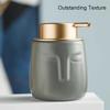 Lotion Soap Dispenser, Ceramic Hand Soap Dispenser, Portable Easy Press Pump 350ml, Suitable for Kitchen Sink and Farmhouse (Color : Pink) view 4