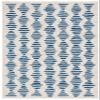 SAFAVIEH Area Rug 8x10 - Tulum Collection - Large - Ivory & Navy, Modern Boho Design, Non-Shedding & Easy to Clean, Ideal for Living Room, Bedroom, Dining Space (TUL644M) view 3
