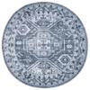 SAFAVIEH Washable Rug Arizona Collection - 6' Round, Grey Green & Ivory, Slip Resistant & Easy to Clean, Ideal for Living Room, Bedroom, Home Office, Dining Space (ARZ108F) view 3