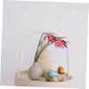 BESPORTBLE 4pcs Large Artificial Flowers Floral Decor for Weddings Birthdays and Home Decoration Pu Material for Use Vibrant and Charming Faux Stems view 2