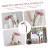 BESPORTBLE 4pcs Large Artificial Flowers Floral Decor for Weddings Birthdays and Home Decoration Pu Material for Use Vibrant and Charming Faux Stems view 3