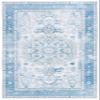 SAFAVIEH Washable Rug Arizona Collection - 8' x 10', Beige & Blue, Slip Resistant & Easy to Clean, Ideal for Living Room, Bedroom, Home Office, Dining Space (ARZ105B) view 1