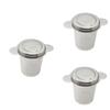 BESTOYARD 3 Pcs Tea Infuser Strainer Stainless Steel Tea Basket Stainless Steel Infuser Mesh Strainer Steeper Universal Pet view 1