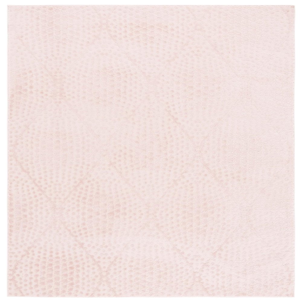 SAFAVIEH Revive Collection Area Rug - 5'3" x 7'7", Pink, Transitional Design, Stain Resistant, Ideal for High Traffic Areas in Living Room, Bedroom & Dining Room (REV108U-5)