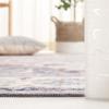 SAFAVIEH Washable Rug Arizona Collection - 8' x 10', Light Blue & Ivory, Slip Resistant & Easy to Clean, Ideal for Living Room, Bedroom, Home Office, Dining Space (ARZ517L) view 2