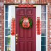 Amosfun 1set Chinese Year Couplets Fu Character Door Decor for Lunar Year Festival Unique Design Festive Spring Festival Wall Hanging Adds Humor and Creativity to Your Home view 4