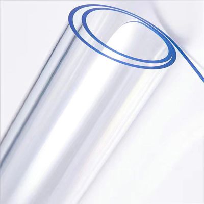 1mm, 1.5mm, 2mm, 3mm Thick ,PVC Tablecloth ,Clear Transparent Table Cover , Wipeable Desk Pad For Dining Room ,Waterproof Transparent ,Office Desk Writing Mat ( Size : L(5.25ft)X W(3.28ft)X T(0.08") )