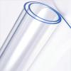 1mm, 1.5mm, 2mm, 3mm Thick ,PVC Tablecloth ,Clear Transparent Table Cover , Wipeable Desk Pad For Dining Room ,Waterproof Transparent ,Office Desk Writing Mat ( Size : L(5.25ft)X W(3.28ft)X T(0.08") ) view 1