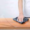 1mm, 1.5mm, 2mm, 3mm Thick ,PVC Tablecloth ,Clear Transparent Table Cover , Wipeable Desk Pad For Dining Room ,Waterproof Transparent ,Office Desk Writing Mat ( Size : L(5.25ft)X W(3.28ft)X T(0.08") ) view 3