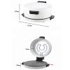 UNbit Irons Electric Crepe Maker Heating Steak Frying Pan BBQ Grill Skillet Pancake Pizza Baking Machine pizza maker cake maker view 3