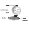UNbit Irons Electric Crepe Maker Heating Steak Frying Pan BBQ Grill Skillet Pancake Pizza Baking Machine pizza maker cake maker view 4