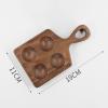  Wood Egg Holder Egg Organizer Rack Stackable Wooden Egg Storage Tray Wooden Egg Tray for Kitchen Restaurant Fridge Countertop view 2
