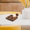  Wood Egg Holder Egg Organizer Rack Stackable Wooden Egg Storage Tray Wooden Egg Tray for Kitchen Restaurant Fridge Countertop view 3