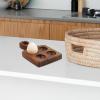  Wood Egg Holder Egg Organizer Rack Stackable Wooden Egg Storage Tray Wooden Egg Tray for Kitchen Restaurant Fridge Countertop view 4
