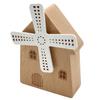Pursuestar You are My Sunshine Rotating Wood House Windmill Wind Up Music Box, YunSheng Mechanism Movement Musical Gift for Birthday Christmas Wedding Mother's Day view 1